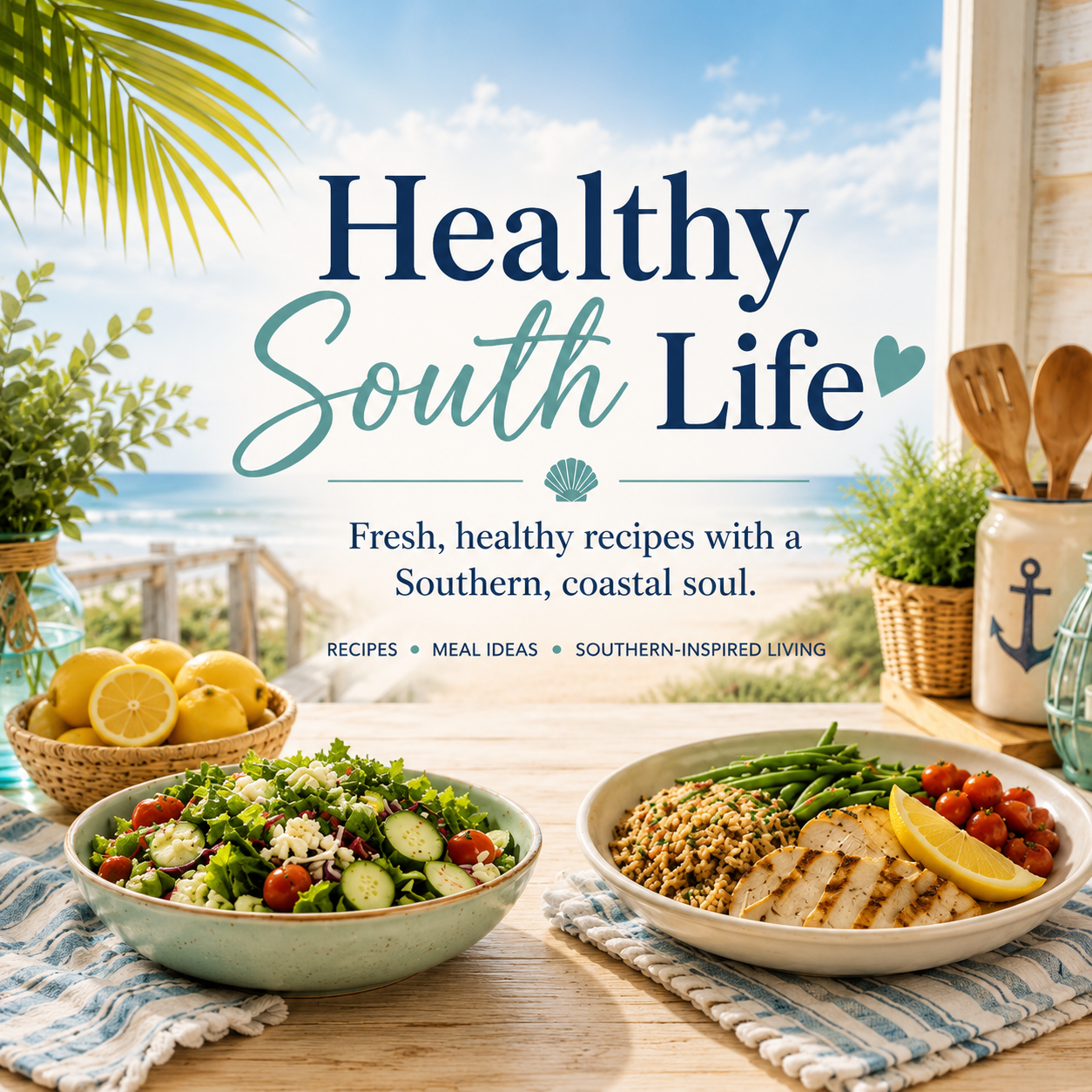 Healthy South Life — fresh, healthy recipes with a Southern, coastal soul